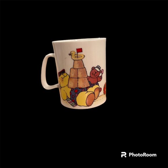 Wren Giftware Teddies Designed by Allan Peake Coffee Mug Fine Bone China England - Picture 2 of 4